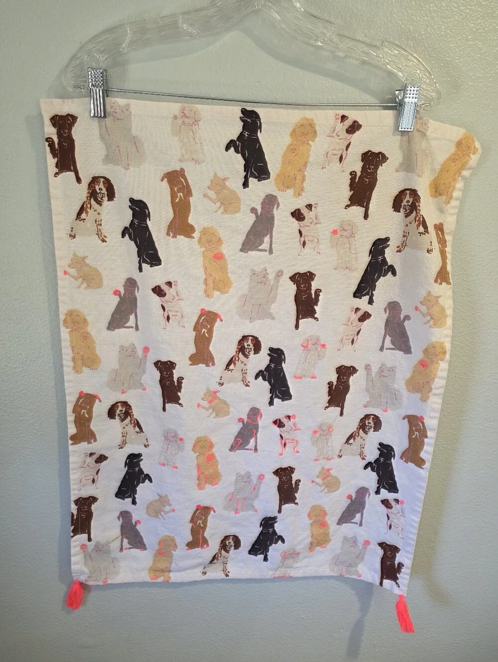 Anthropologie Puppy Love Dish Towel      (AS IS)